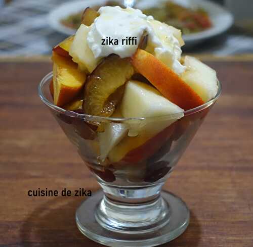 VERRINES DE FRUITS D'ETE A LA CHANTILLY