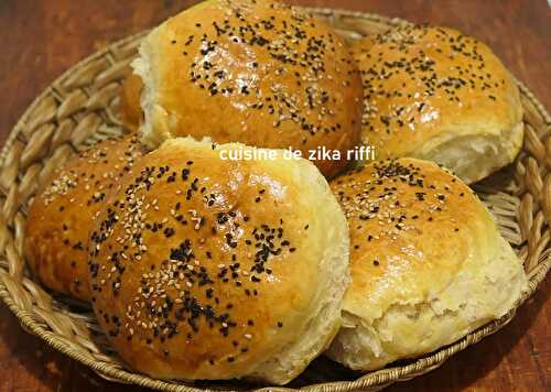 POĞAÇA - PAIN TURC AU YAOURT POUR BURGERS BUNS