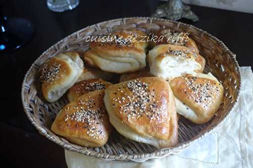 CEPLI  POGACA -  SANDWICH  DU PETIT DEJEUNER TURC ( خبز جيب )