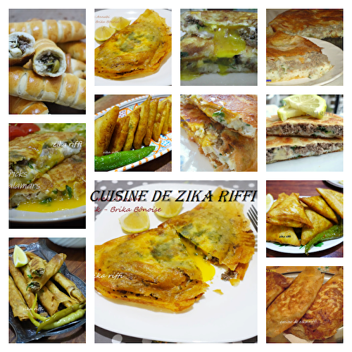 RECETTES SPECIALES RAMADAN 2021-IDEES D'ACCOMPAGNEMENT BRICKS ET BOUREKS