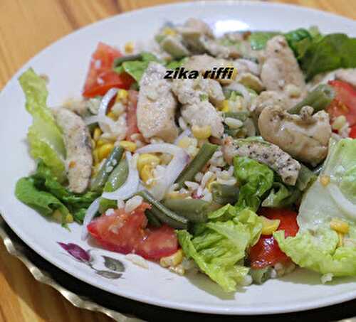 SALADE DE POULET AU BOULGOUR