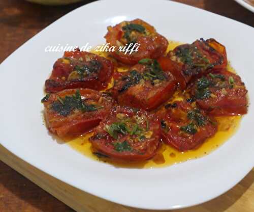 TOMATES BRAISÉES À LA PROVENCALE À L'ORIGAN DE MES CAHIERS DE CLASSE