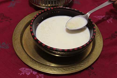 COUSCOUS SOUPE AU LAIT - REPAS DU SOIR ET S'HOUR DE RAMADAN-TERROIR BÔNOIS ET UN PEU DE MOI