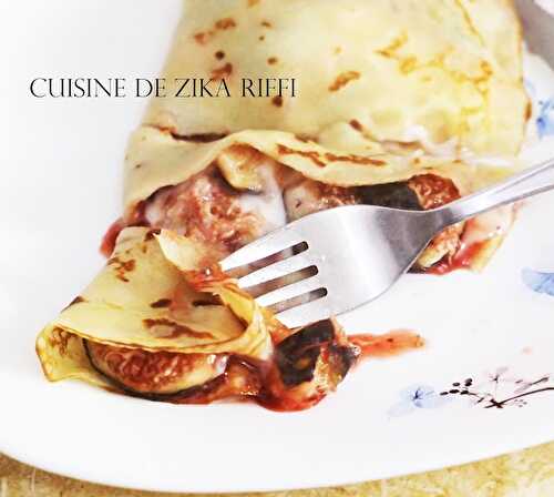 IDÉES DE CRÊPES SALÉES ET SUCRÉES ET PANCAKES- ENTRÉES ET DESSERTS