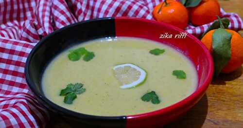 VELOUTÉ AUX MARRONS-POIREAUX ET RICOTTA