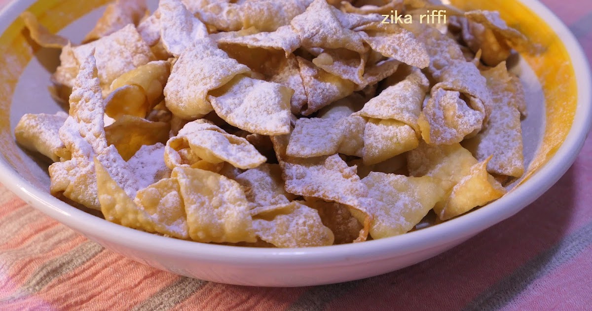 OREILLETTES PAPILLONS DE CARNAVAL AU ZESTE DE CITRON VERT