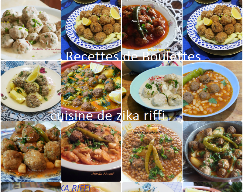 RECETTES RAMADAN 2023- PLATS DE BOULETTES VIANDE OU POISSON- FTOUR