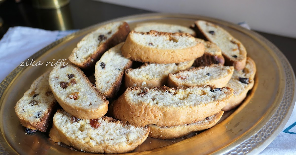 BOUSKOUTOU - CROQUANTS A LA BÔNOISE AUX AMANDES- GRAINS D'ANIS ET RAISINS SECS SANS OEUFS