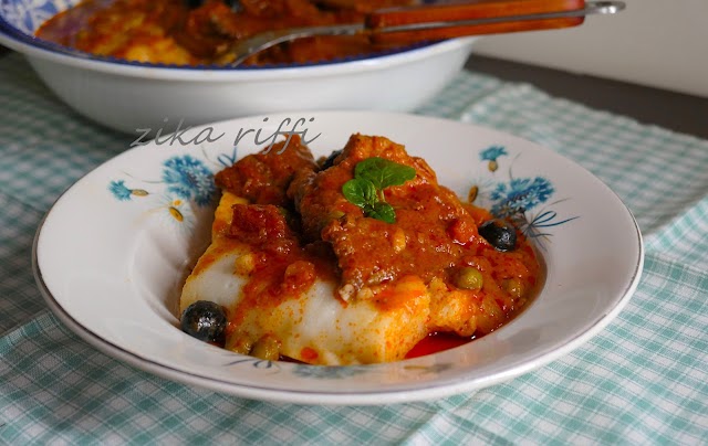 POLENTA À LA SEMOULE DE BLÉ DUR À LA DAUBE DE MÉMÉ MANOUBA