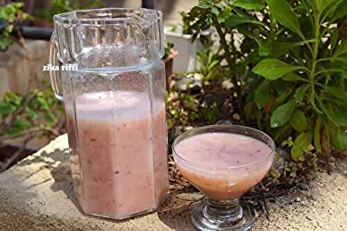 SMOOTHIE FRAISES- MELON AU BLENDER