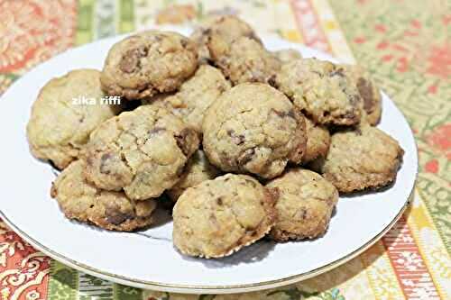 COOKIES AU CHOCOLAT AU LAIT ONCTUEUX