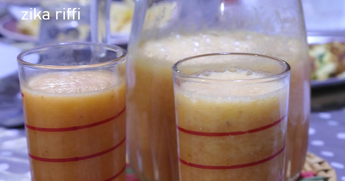 JUS D'ORANGES ET D'ABRICOTS SECS AU MIEL ET CLOU DE GIROFLE