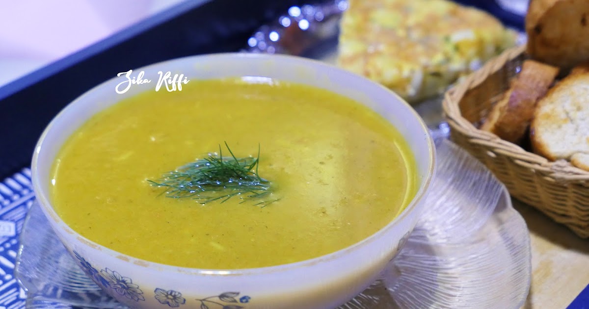 SOUPE DE POIREAUX-BUTTERNUT ET POMMES DE TERRE À L'ANETH ET PETITES PÂTES MAISON 