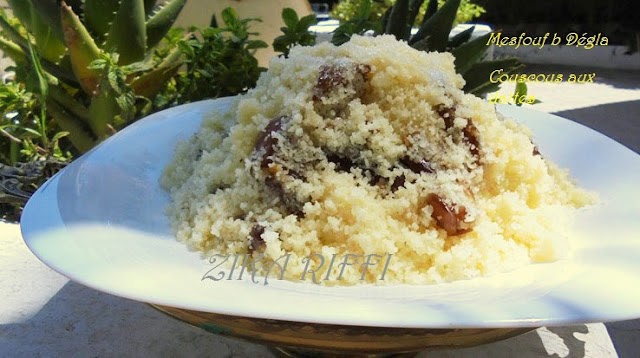 COUSCOUS SUCRÉS AUX FRUITS SECS ET SOUPES AU LAIT- MENU SHOUR RAMADAN 2024