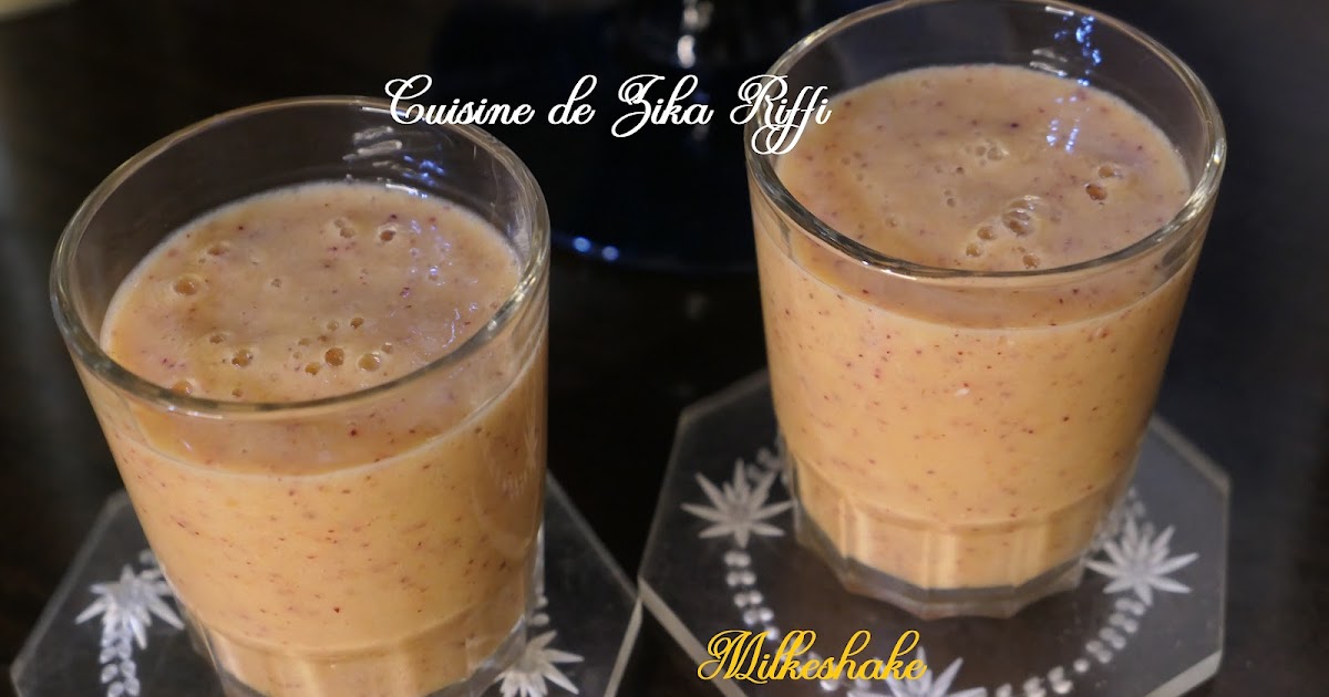 MILKSHAKE À L'ARBOUSE - BANANE ET LAIT CRU