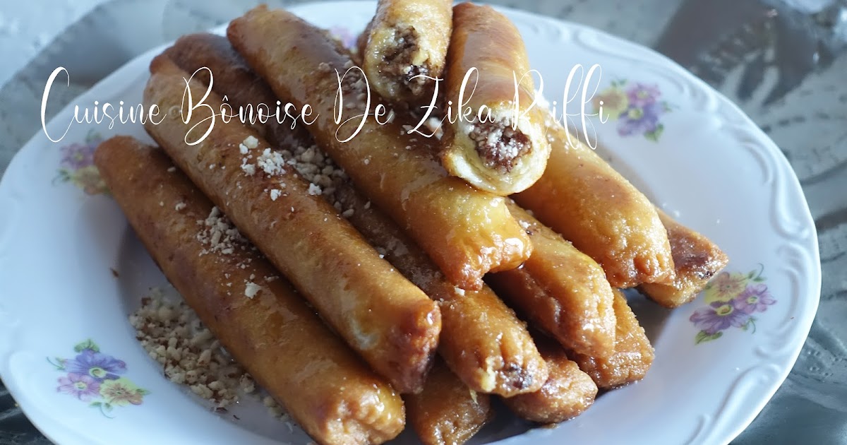 BOUREK ERRANNA - CIGARES TRADITIONNELS AU MIEL- AUX NOIX ET AMANDES- PÂTISSERIE BÔNOISES DE FÊTES