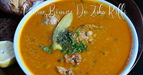 JÉRI - CHORBA TCHICH- SOUPE TRADITIONNELLE À L'ORGE ET À L'AGNEAU