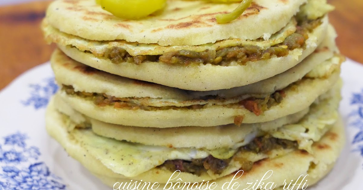 CHAPATI - CASSE CROÛTE TUNISIEN À MA FAÇON - RECETTE FACILE