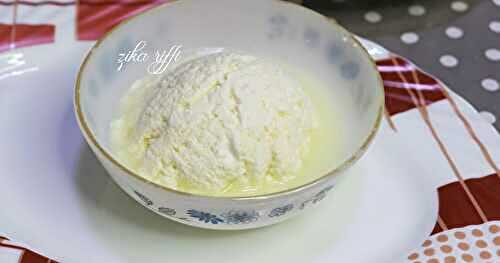 RICOTTA MAISON AU PETIT SUISSE- CUISINE GRAND-MÈRE