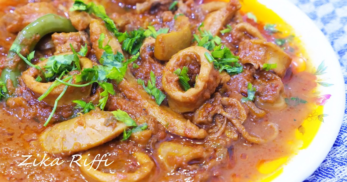 SÉPIA- CALAMARS À LA SAUCE TOMATE- CUISINE ALGERIENNE ET MÉDITERRANÉENNE