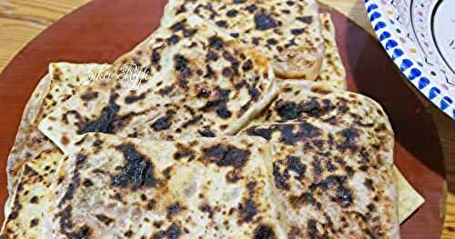CRÊPES SALÉES À LA CHAKCHOUKA DE COURGETTES ET POMME DE TERRE RÂPÉES AU FROMAGE- FAÇON MAHJOUBA