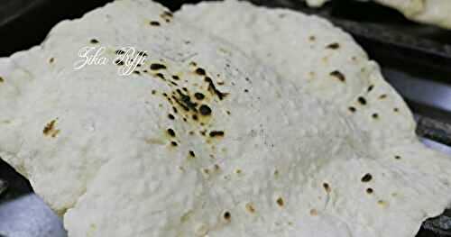 PAIN PLAT INDIEN MAISON SANS LEVURE