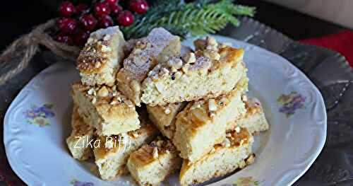 CROQUANTS- CROQUETS- GÂTEAUX ALGÉRIENS AUX NOIX ET ZESTE D'ORANGE