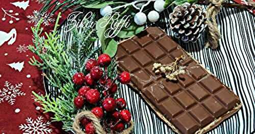 CHOCOLAT DUBAÏ À LA CRÈME AUX NOISETTES ET KTAYEFS