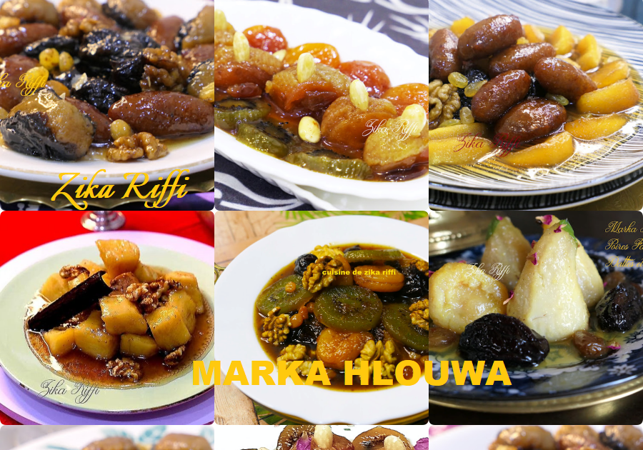 MARKA HLOUWA- TAJINE HLOU- IDÉES DE PLATS SUCRÉS SALÉS BÔNOIS- RAMADAN 2026