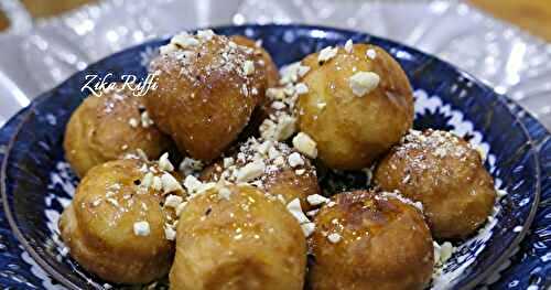 BOULES DE MOSCOU À LA FLEUR D'ORANGER- BEIGNETS DE CARNAVAL- CUISINE PIEDS NOIRS DE BÔNE D'ANTAN