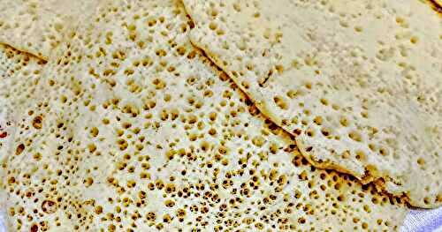 M'CHAHDA-MILLE TROUS BÔNOIS À L'ŒUF PUR SEMOULE AU ROBOT MULTIFONCTIONS