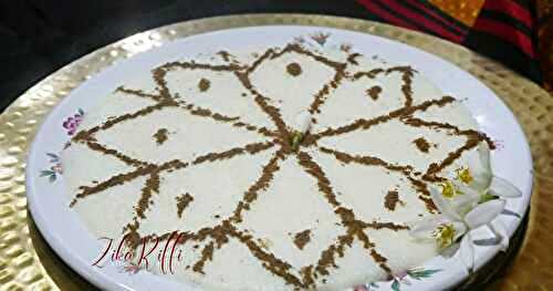 M'HALBI TYPIQUE DE ANNABA AUX VÉRITABLES FLEURS DU BIGARADIER INFUSÉES (ORANGES AMÈRES)- MHALBI Z'HAR ZEMBE3 