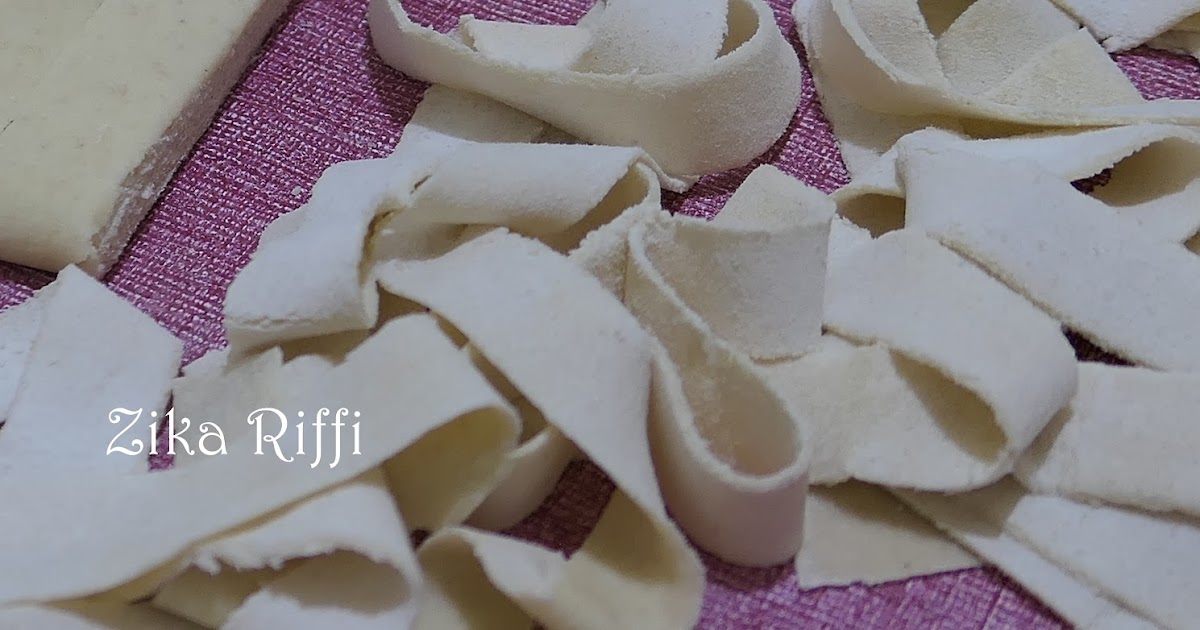 PAPPARDELLES- PÂTES FRAÎCHES MAISON À LA SEMOULE