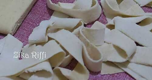 PAPPARDELLES- PÂTES FRAÎCHES MAISON À LA SEMOULE