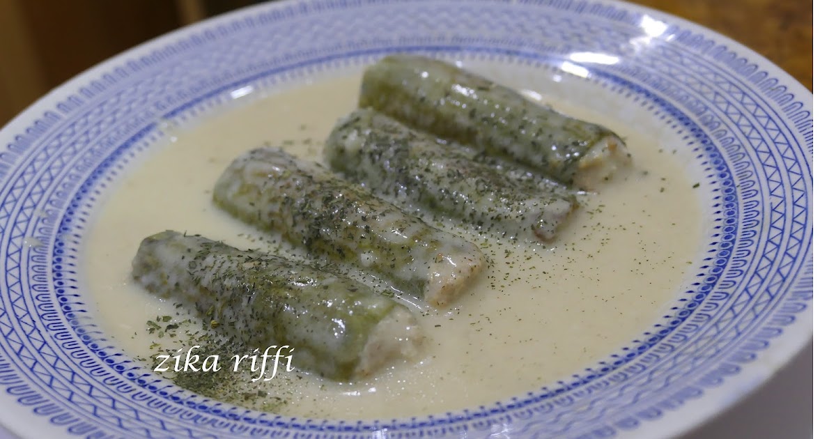 COURGETTES FARCIES SAUCE AU LEBEN FRAIS ET MENTHE SÉCHÉE- KOUSSA BI LABAN- PLAT SYRIEN