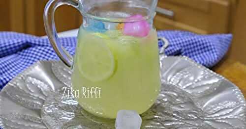 LIMONADE AUX CITRONS VERTS DU JARDIN ET FLEUR D'ORANGER