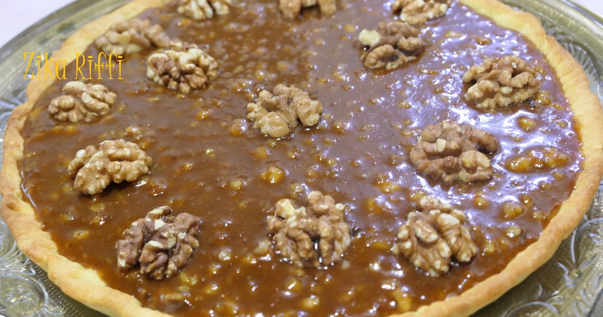 TARTE AUX NOIX- CARAMEL FONDANT