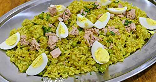 KEDGEREE- RIZ AU CURRY AU THON