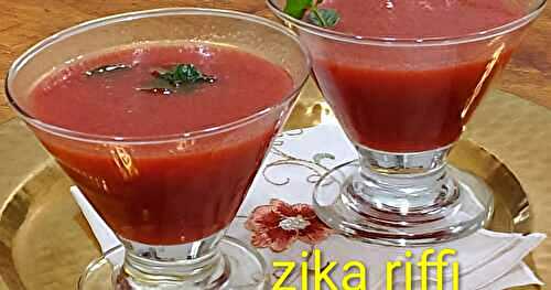 SMOOTHIE PASTEQUE AU BASILIC ET CITRON VERT