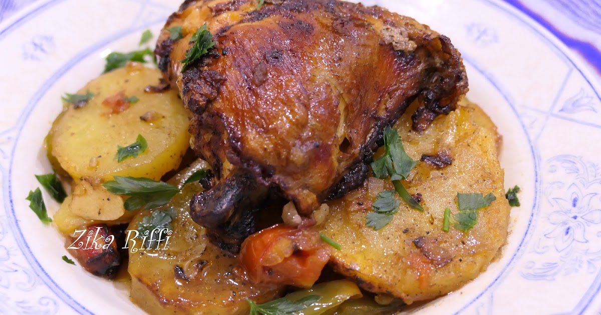 J'AI TESTÉ LE MIJOTÉ DE POMMES DE TERRE AU POULET À L'AIR FRYER (MARKA BATATA)