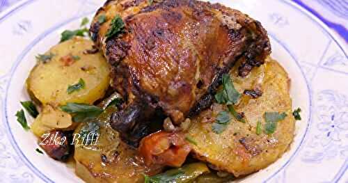J'AI TESTÉ LE MIJOTÉ DE POMMES DE TERRE AU POULET À L'AIR FRYER (MARKA BATATA)