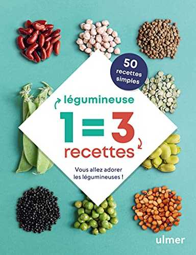 1 légumineuse = 3 recettes