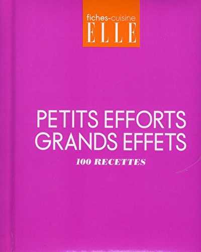 100 recette - petits efforts, grands effets - les grands classiques - tapas mania - métro boulot fourneaux