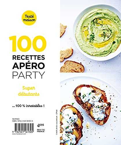 100 recettes apéro party- super débutants