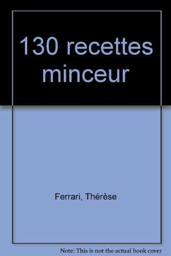 130 recettes minceur, réimpression