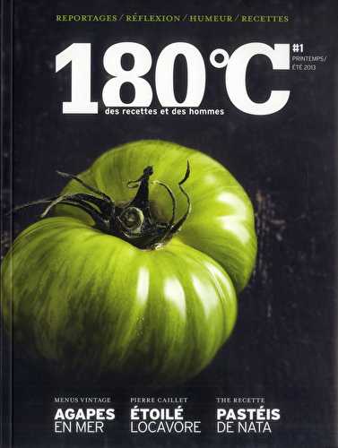 180°c n.1 - des recettes et des hommes