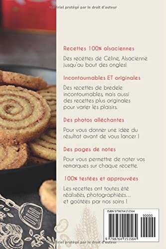 20 recettes de bredele et autres gourmandises de Noël: Livre de recettes de biscuits de Noël alsaciens