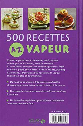 500 recettes cuisine vapeur de A à Z