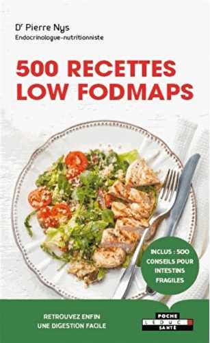 500 recettes low fodmaps