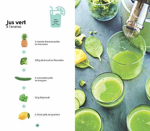 60 recettes plaisir à l'extracteur de jus